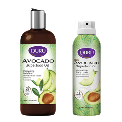 Avocado Superfood Oil Body Wash + Avocado Spray Lotion