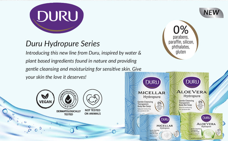 Micellar Water Hydropure Bar Soap 3 pack
